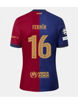 Barcelona Fermin Lopez #16 Heimtrikot 2024-25 Kurzarm